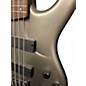 Used Ibanez ERGODYNE Silver Electric Bass Guitar