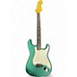 Used Fender CUSTOM SHOP Custom Deluxe Stratocaster Sherwood Green Metallic Solid Body Electric Guitar thumbnail
