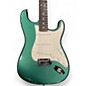 Used Fender CUSTOM SHOP Custom Deluxe Stratocaster Sherwood Green Metallic Solid Body Electric Guitar