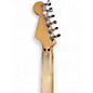 Used EVH Striped Series Frankie Red with Black and White Stripes Solid Body Electric Guitar