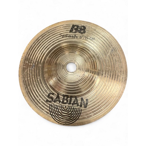 Used SABIAN 6in B8 Splash Cymbal