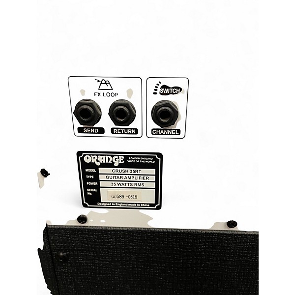 Used Orange Amplifiers Crush 35RT Guitar Combo Amp