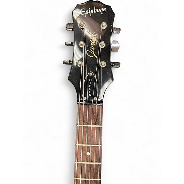 Used Epiphone Les Paul Junior BLACK Solid Body Electric Guitar