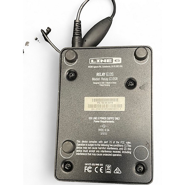 Used Line 6 RELAY G10S Instrument Wireless System