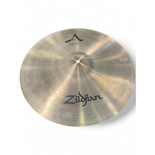 Used Zildjian 18in A thin crash Cymbal
