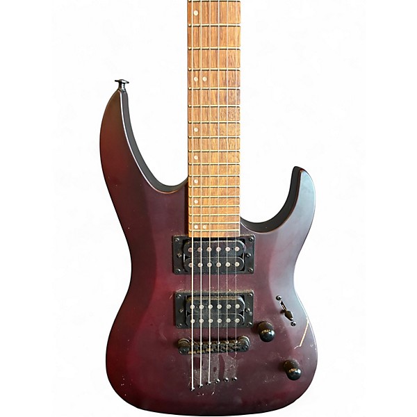 Used Mitchell MM100 Mini Walnut Solid Body Electric Guitar