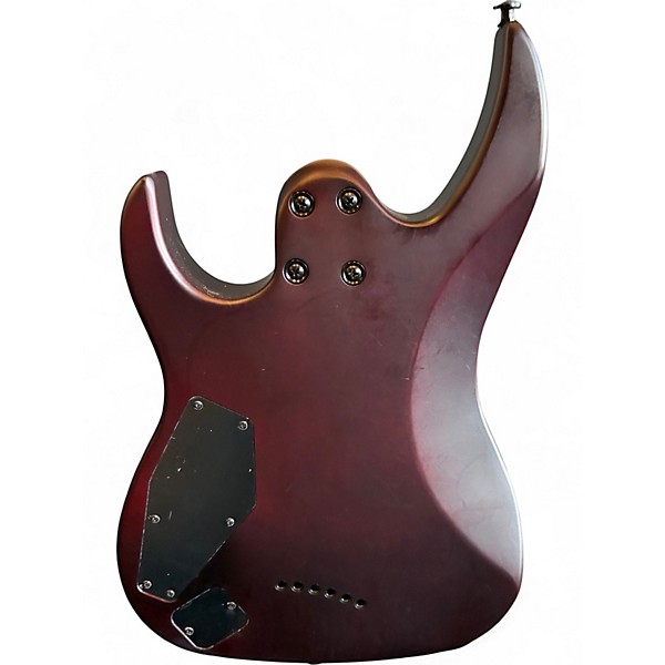 Used Mitchell MM100 Mini Walnut Solid Body Electric Guitar