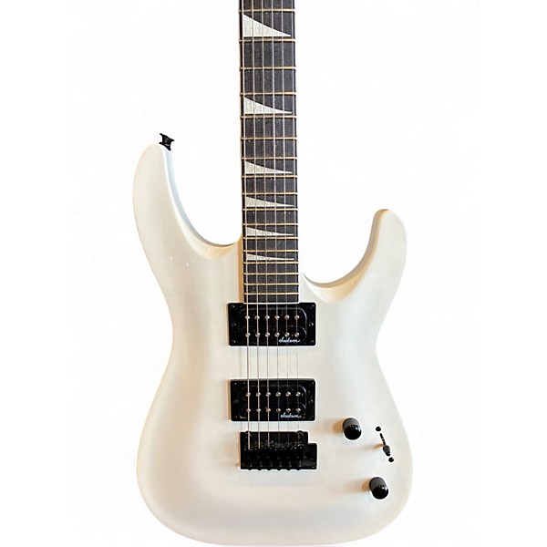 Used Jackson JS22 Dinky Snow White Solid Body Electric Guitar
