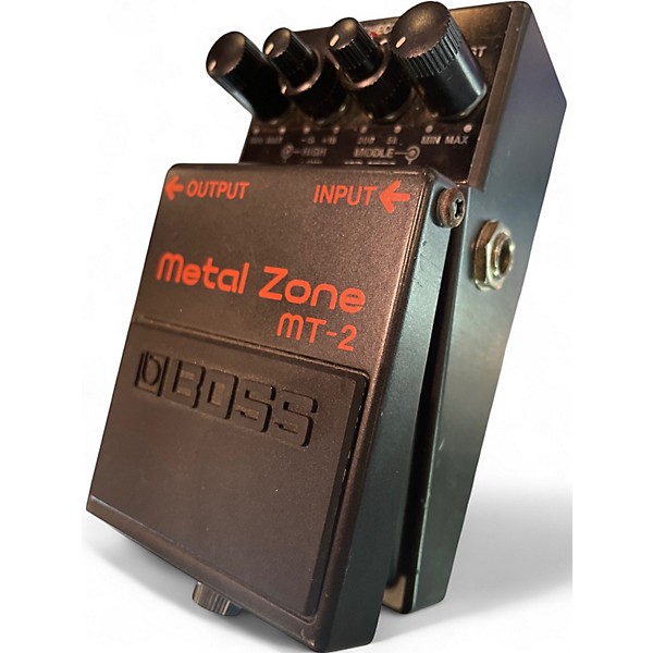 Used BOSS MT2 Metal Zone Distortion Effect Pedal