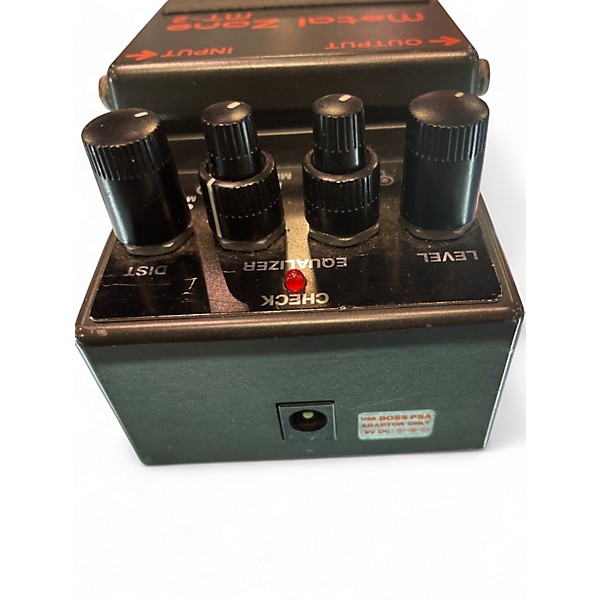 Used BOSS MT2 Metal Zone Distortion Effect Pedal
