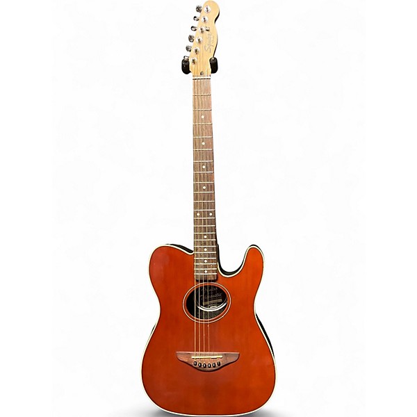 Used Squier Telecoustic Mahogany Acoustic Electric Guitar