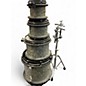 Used Peavey 4 Piece Radial Pro 500 Silver Sparkle Drum Kit thumbnail
