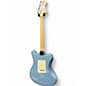 Used Squier Paranormal SuperSonic Ice Blue Metallic Solid Body Electric Guitar