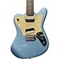 Used Squier Paranormal SuperSonic Ice Blue Metallic Solid Body Electric Guitar