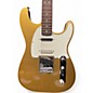 Used Squier Paranormal Custom Nashville Stratocaster Metallic Gold Solid Body Electric Guitar