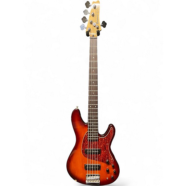 Used Ibanez TR505 Expressionist 3 Color Sunburst Electric Bass Guitar