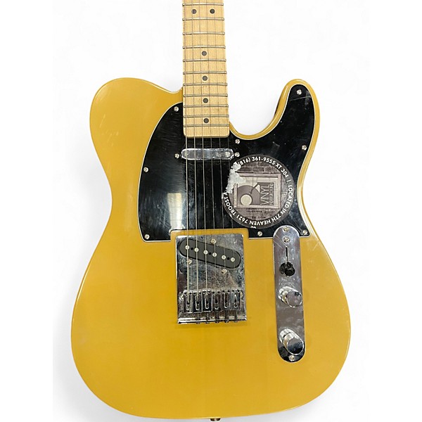 Used Squier Affinity Telecaster Butterscotch Solid Body Electric Guitar