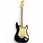 Used Squier Standard Stratocaster Black Solid Body Electric Guitar