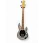 Used 2013 Ernie Ball Music Man Stingray Classic 4 String Mayan Silver Electric Bass Guitar thumbnail
