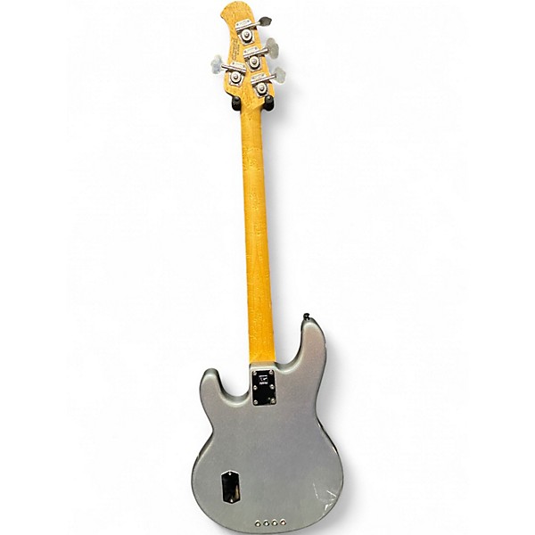 Used 2013 Ernie Ball Music Man Stingray Classic 4 String Mayan Silver Electric Bass Guitar