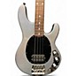 Used 2013 Ernie Ball Music Man Stingray Classic 4 String Mayan Silver Electric Bass Guitar