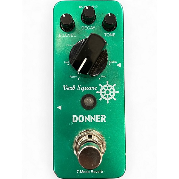 Used Donner Verb Square Effect Pedal
