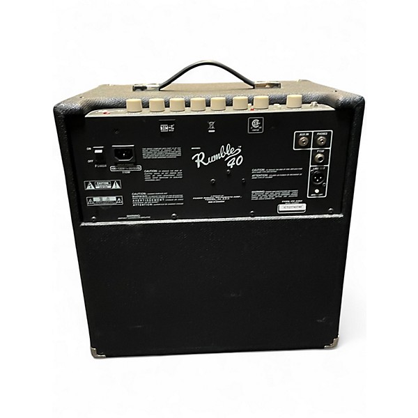 Used Fender Rumble V3 40W 1x10 Bass Combo Amp