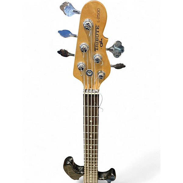 Used G&L Tribute L2500 5 String Black Electric Bass Guitar