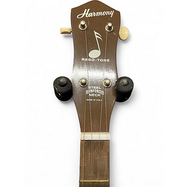Used Harmony ResoTone Banjo Natural Banjo