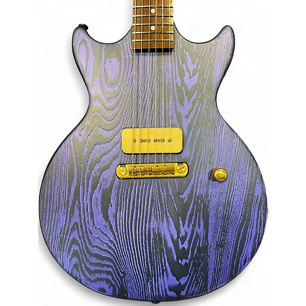 Used Slick SL-59 trans purple Solid Body Electric Guitar