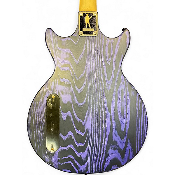 Used Slick SL-59 trans purple Solid Body Electric Guitar