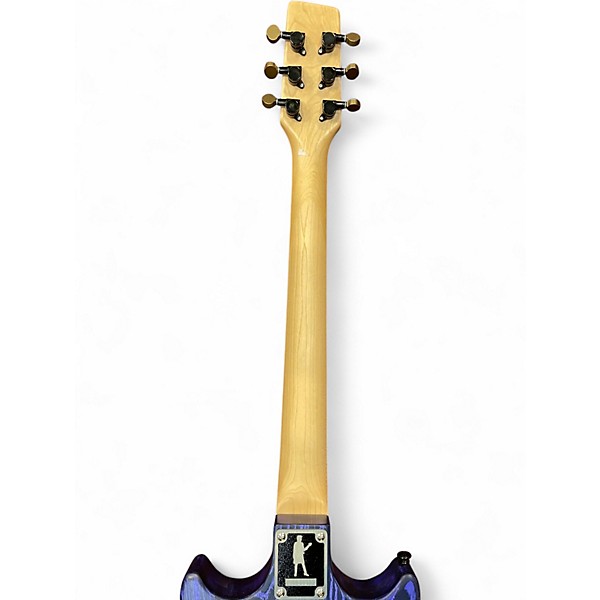 Used Slick SL-59 trans purple Solid Body Electric Guitar