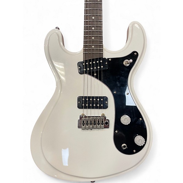 Used Harley Benton MR Modern Alpine White Solid Body Electric Guitar