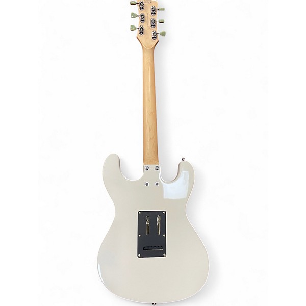 Used Harley Benton MR Modern Alpine White Solid Body Electric Guitar