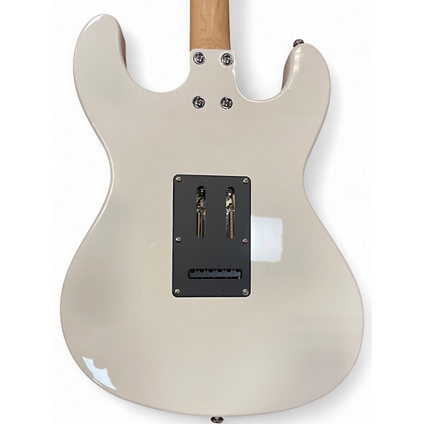 Used Harley Benton MR Modern Alpine White Solid Body Electric Guitar