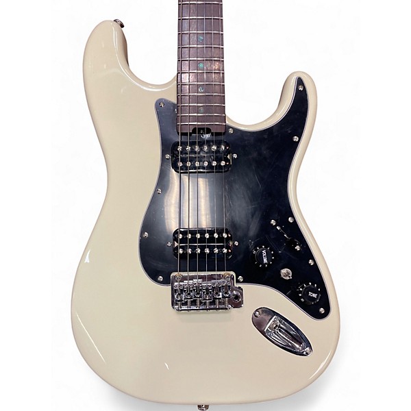 Used Firefly s style modified HH white Solid Body Electric Guitar