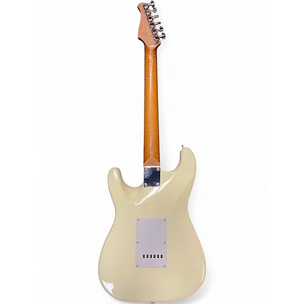 Used Firefly s style modified HH white Solid Body Electric Guitar