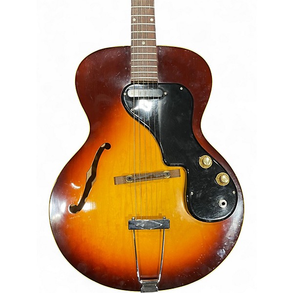 Vintage 1962 Gibson ES 120T Sunburst Hollow Body Electric Guitar
