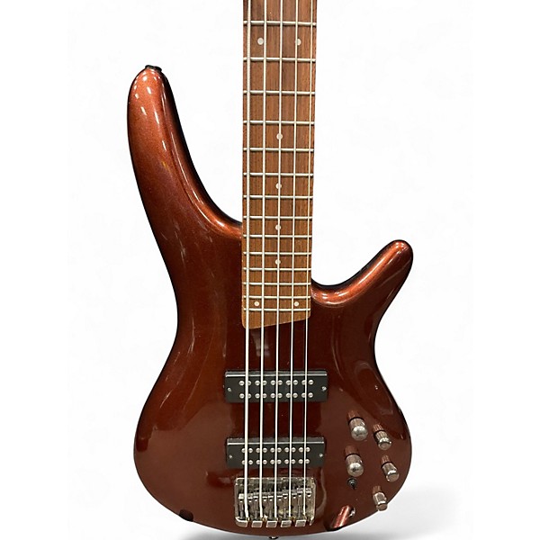 Used Ibanez SR305 5 String Burgundy Mist Electric Bass Guitar
