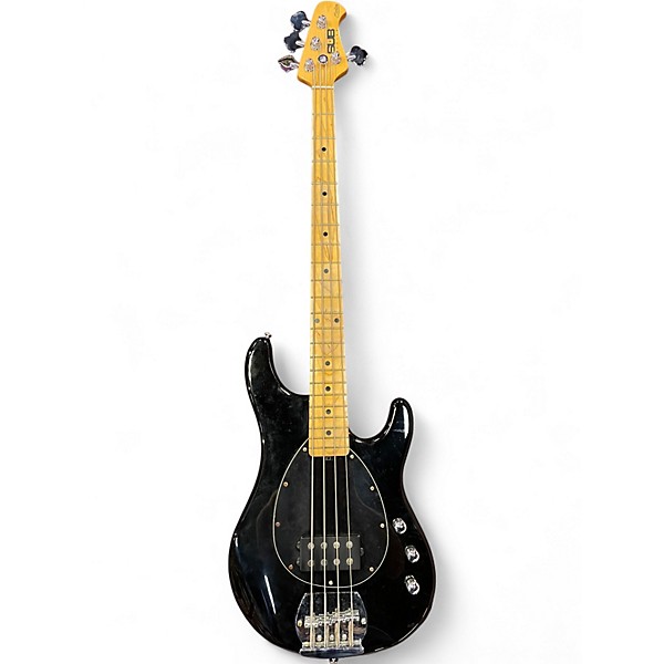 Used Sterling by Music Man Sub 4 Black Electric Bass Guitar