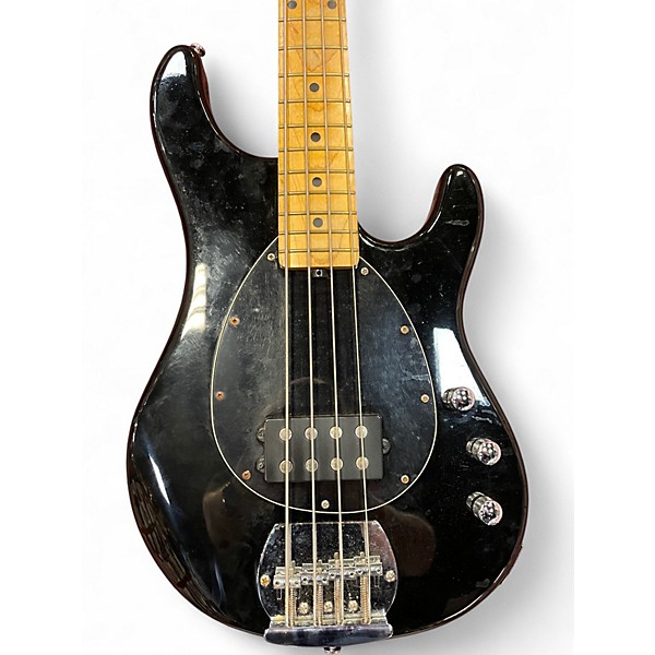Used Sterling by Music Man Sub 4 Black Electric Bass Guitar