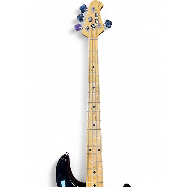 Used Sterling by Music Man Sub 4 Black Electric Bass Guitar