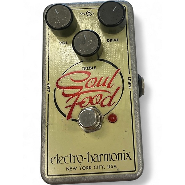 Used Electro-Harmonix Soul Food Overdrive Effect Pedal