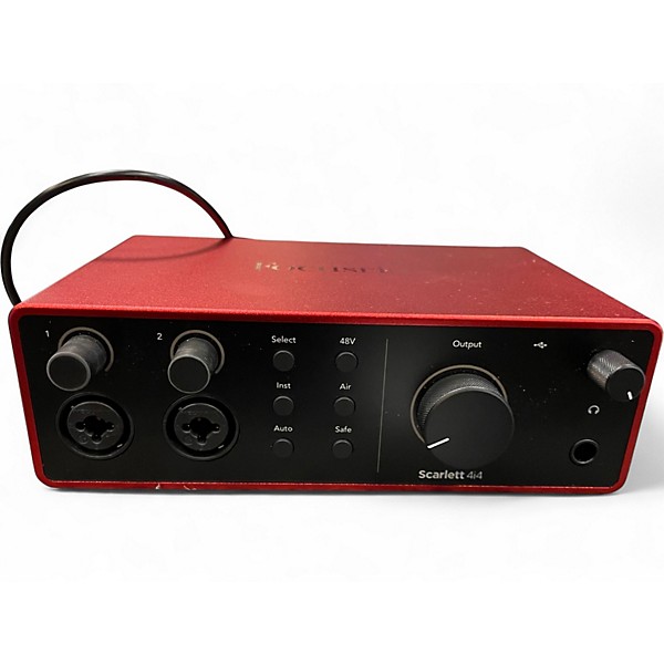 Used Focusrite SCARLETT 4I4 GEN 4 Audio Interface
