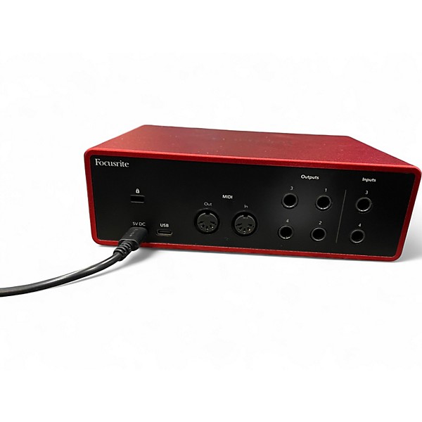 Used Focusrite SCARLETT 4I4 GEN 4 Audio Interface