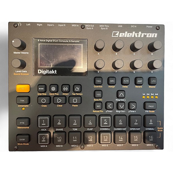 Used Elektron digitakt Production Controller