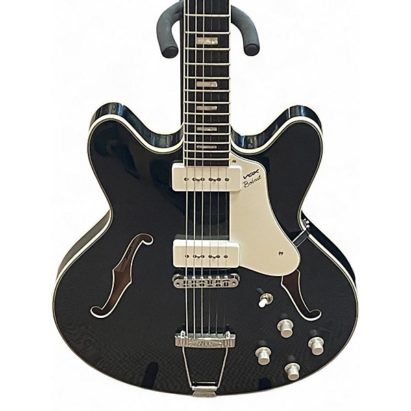 Used Vox bc-v90 Black Hollow Body Electric Guitar