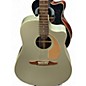 Used Fender cali series redondo Green Acoustic Electric Guitar