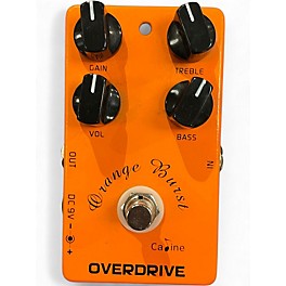 Used Caline Orange Burst Effect Pedal