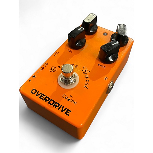 Used Caline Orange Burst Effect Pedal